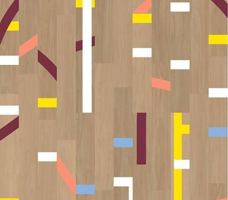 Allura Wood Light vintage gymfloor ID:1145, 1