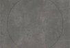 White marble (50x50 cm) Natural concrete circle