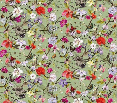 Flotex Vision Floral Botanical Orchid ID:1967, 1