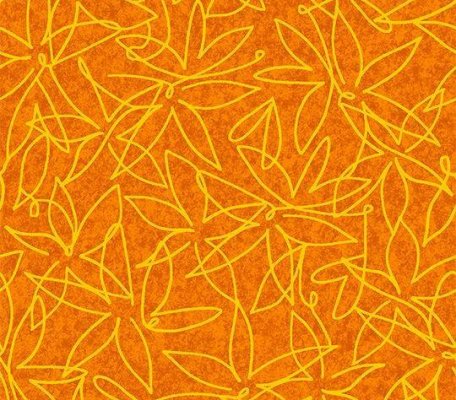 Flotex Vision Floral Field Pumpkin ID:2000, 1