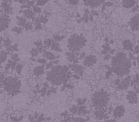 Flotex Vision Floral Silhouette Blueberry ID:2020, 1