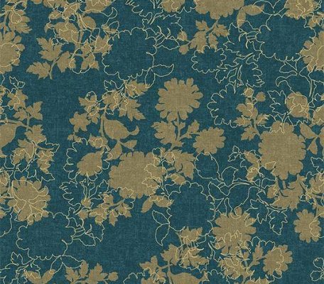 Flotex Vision Floral Silhouette Neptune ID:2032, 1