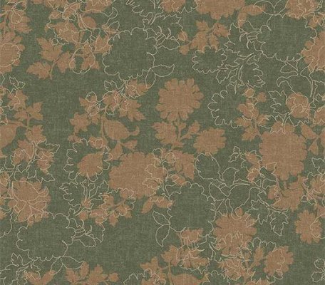 Flotex Vision Floral Silhouette Heath ID:2033, 1
