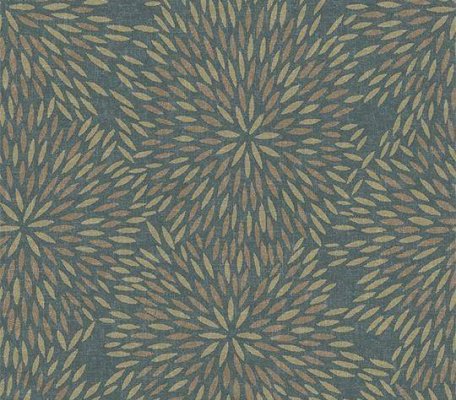 Flotex Vision Floral Firework Seagrass ID:2036, 1