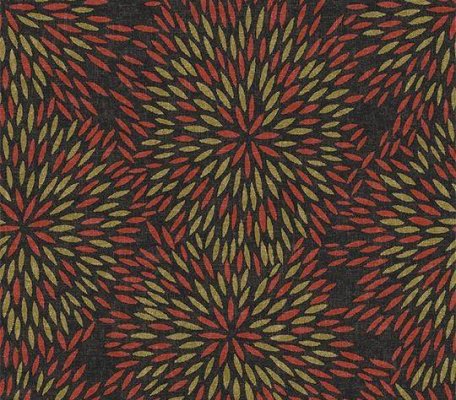 Flotex Vision Floral Firework Rosewood ID:2056, 1
