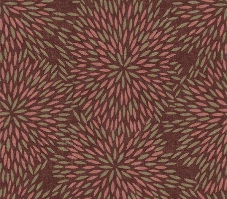 Flotex Vision Floral Firework Sienna ID:2057, 1