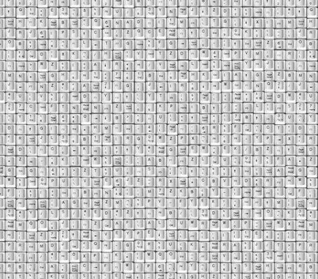 Flotex Vision Image Keyboard white ID:2067, 1