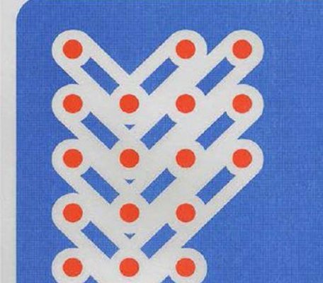 Flotex Vision Lines Composition Red Dots ID:2100, 1
