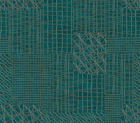 Flotex Vision Pattern Network Petrol ID:2342, 1