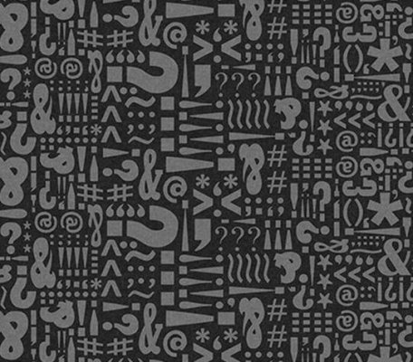 Flotex Vision Shape Text Charcoal ID:2435, 1