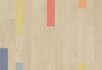 Dark chestnut Bright colourful planks