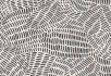 Coral terrazzo Black & white doodle
