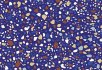 Coral terrazzo Blue graphito